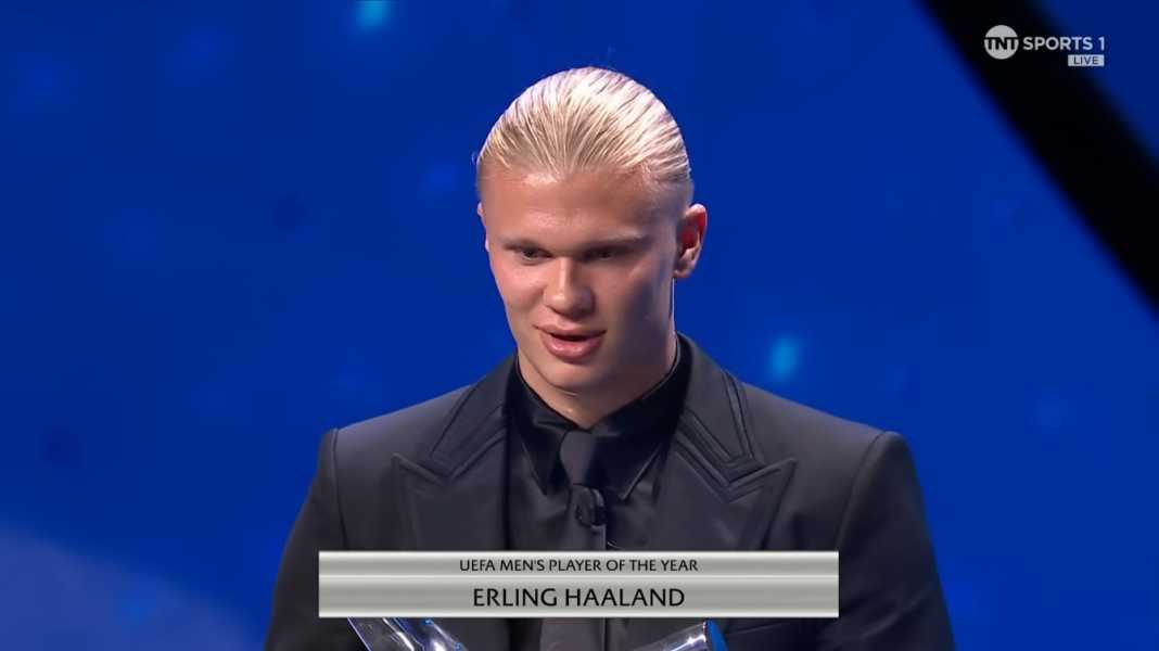 Erling Haaland, the Best Player UEFA Alasan Erling Haaland Bisa Lewati Lionel Messi di Ballon d'Or
