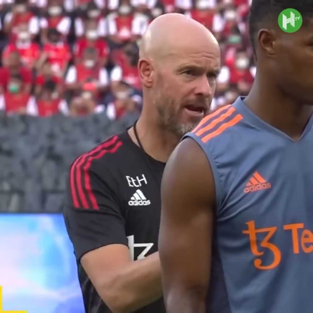 EthH di sesi latihan Man Utd Jeblok di Empat Laga Ini, Ten Hag Bisa Di-OleGunnarSolskjær-kan oleh Manchester United