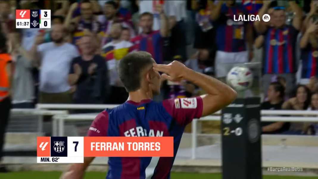 Ferran Torres kontra Beticos Alasan Barcelona Dibenci di La Liga, Suka Permalukan Pemain Lawan
