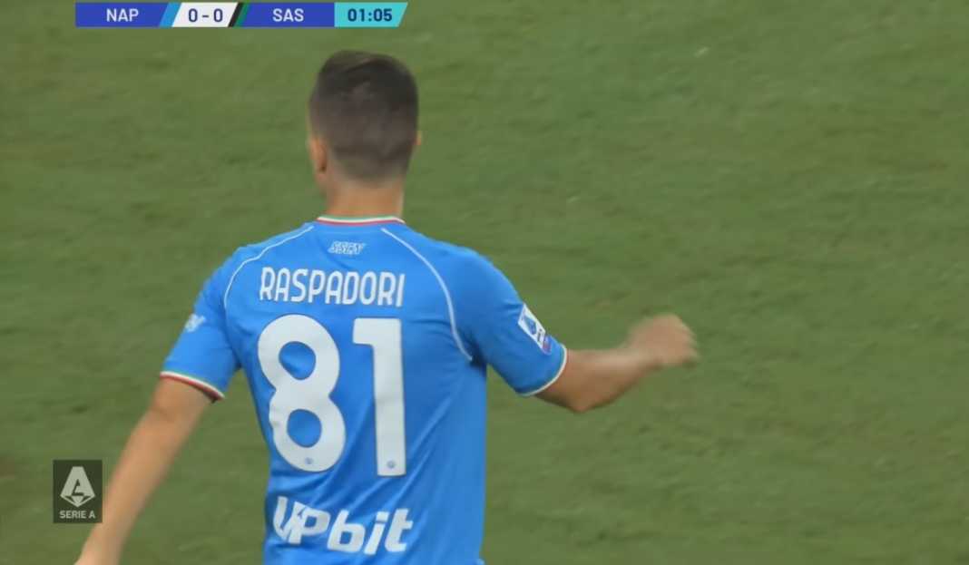 Giacomo Raspadori di laga melawan Sassuolo Prediksi Liga Italia : Juara Bertahan Napoli Siap Beri Hattrick Kalah Bagi Runner Up Musim Lalu