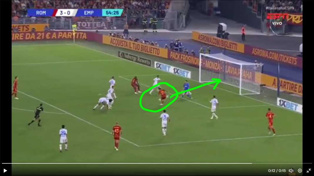 Gol kedua Paulo Dybala ke gawang Empoli Lukaku Udah Ngemis-ngemis, Dybala Pilih Egois Kali Ini, Cetak 2 Gol Roma