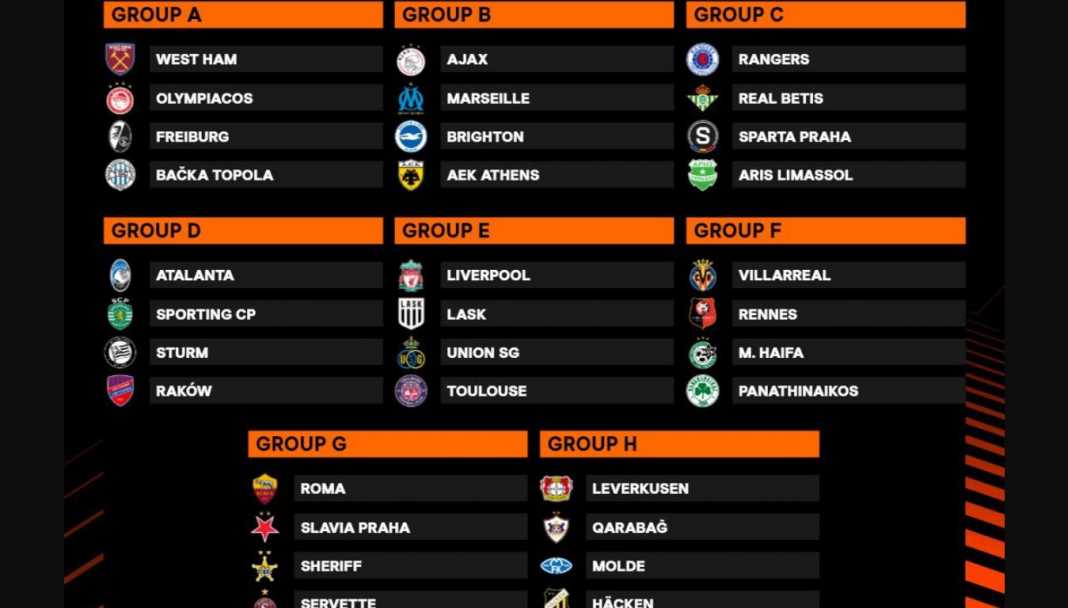 Hasil drawing Liga Europa Ada Perang Saudara Libatkan Gelandang Liverpool dan Kakak Kandungnya di Grup E Liga Europa