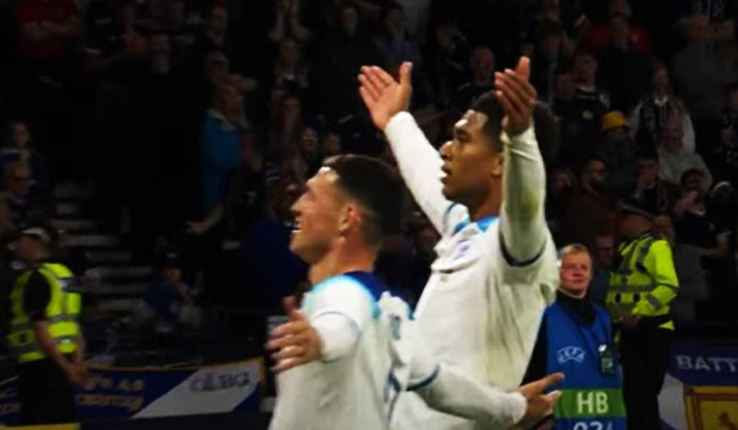 Jude Bellingham dan Phil Foden Selebrasi di Laga Timnas Inggris vs Skotlandia Duo Gelandang Timnas Inggris Bikin Full Senyum Gareth Southgate