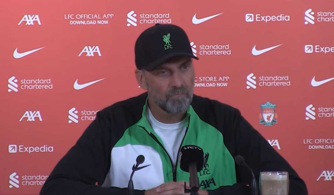Jurgen Klopp di konferensi pers Liverpool Soal Hasil Undian Liga Europa, Jurgen Klopp Minta Liverpool Jadi Tim yang Sangat Rakus