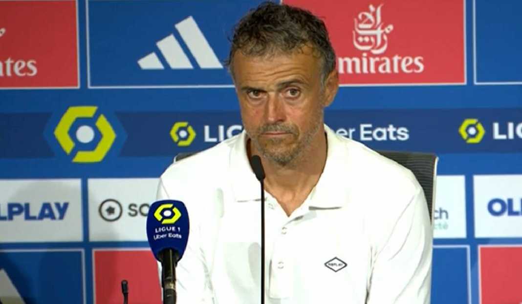 Konferensi Pers Luis Enrique Usai Laga Lyon vs PSG Menang Telak Lawan Lyon, Luis Enrique Wanti-wanti Pemain PSG