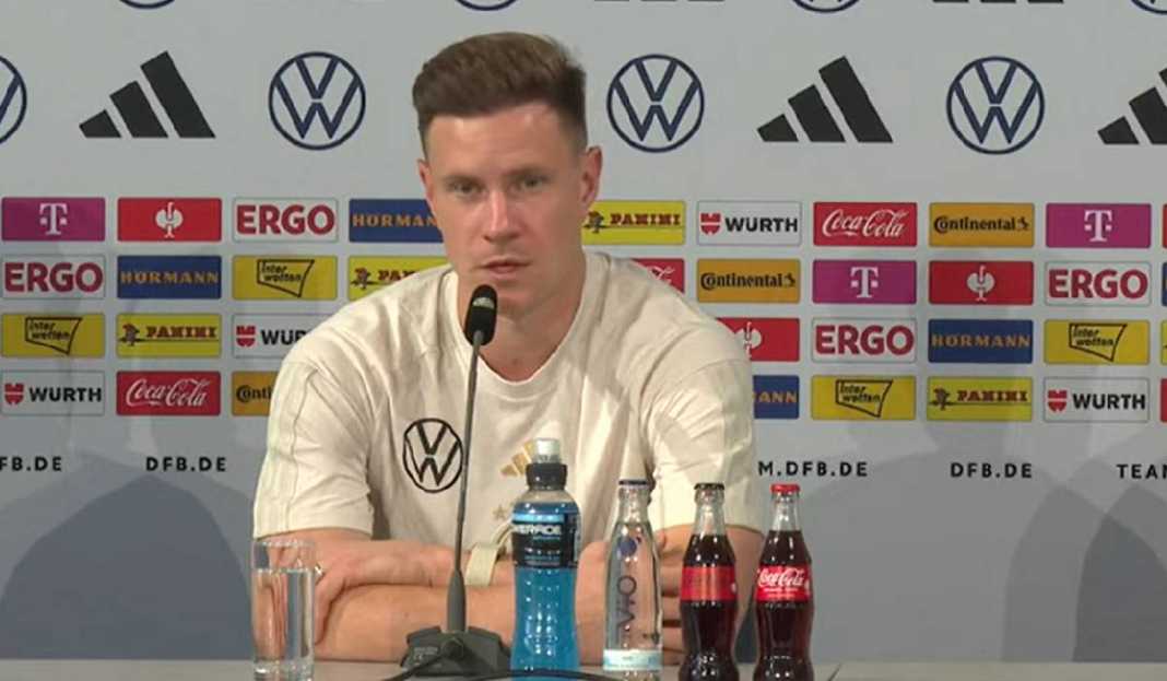 Konferensi Pers Ter Stegen Jelang Timnas Jerman Lawan Jepang Marc-Andre ter Stegen Siap Akhiri Era Manuel Neuer di Timnas Jerman