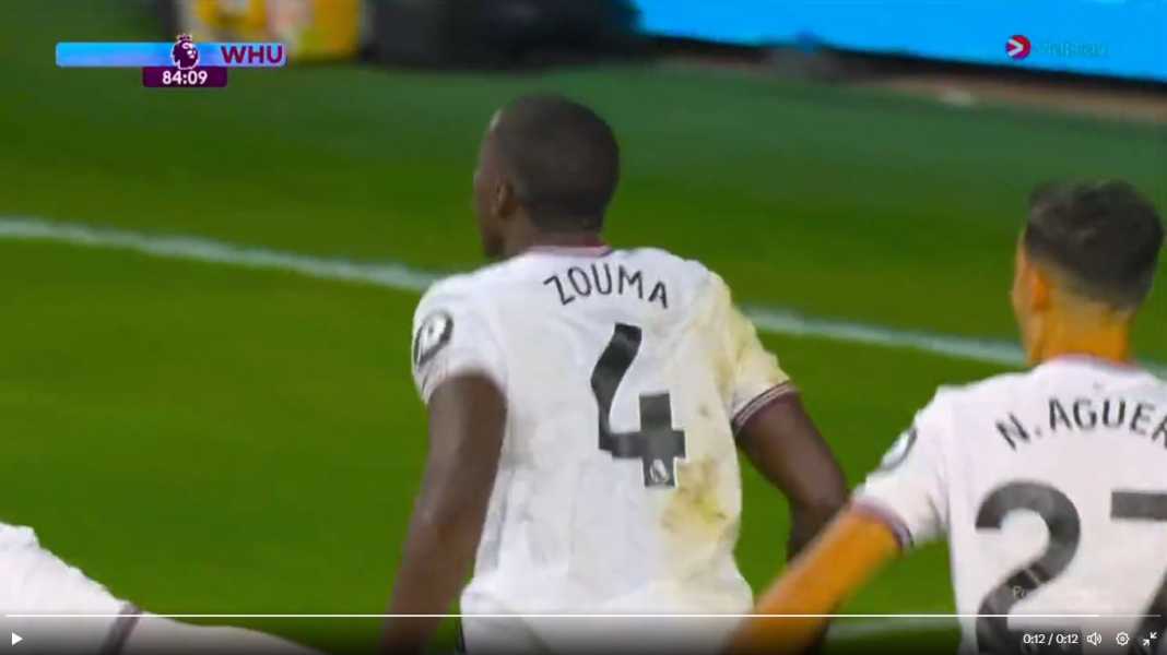 Kurt Zouma merayakan golnya Apa Arti Kemenangan West Ham Tadi Malam di Musim Baru Liga Inggris?