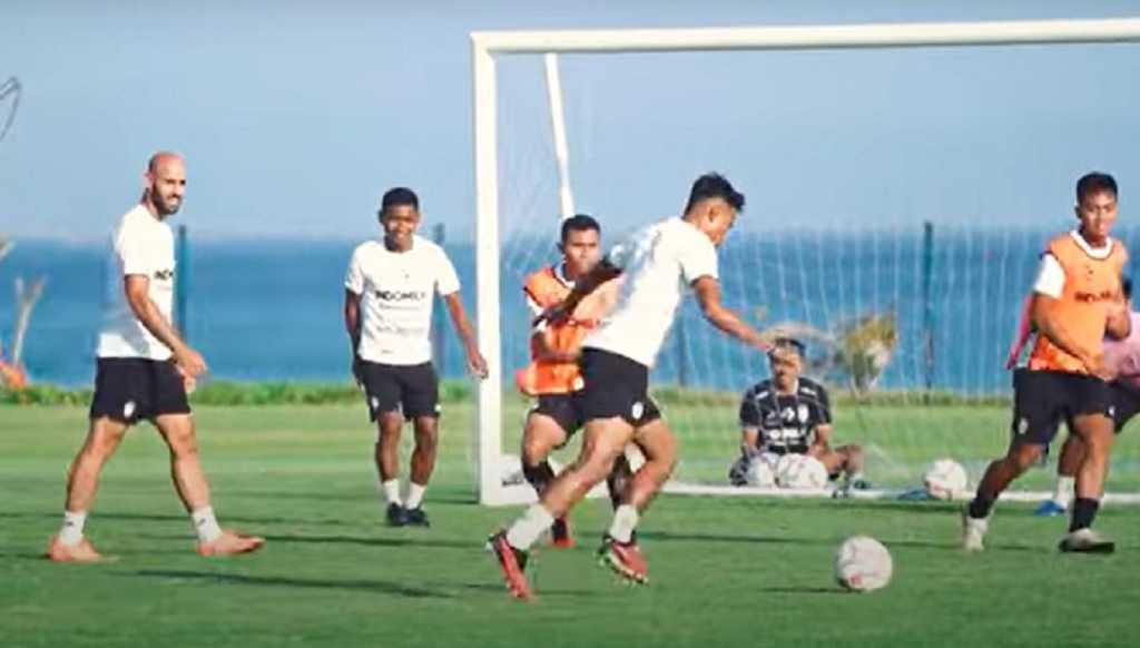 Latihan Bali United Jelang Menjamu Persikabo 1973