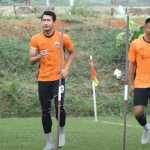 Latihan Persija Jakarta Jelang Menjamu Persib Bandung