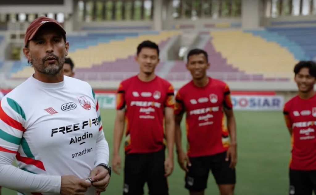 Latihan Persis Solo jelang menjamu Persija