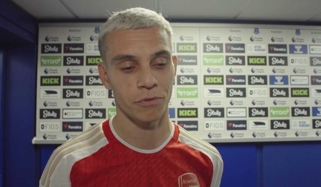Leandro Trossard dalam wawancara usai pertandingan Leondro Trossard: Kemenangan, Liga Champions, dan Derby London Utara yang Dinantikan