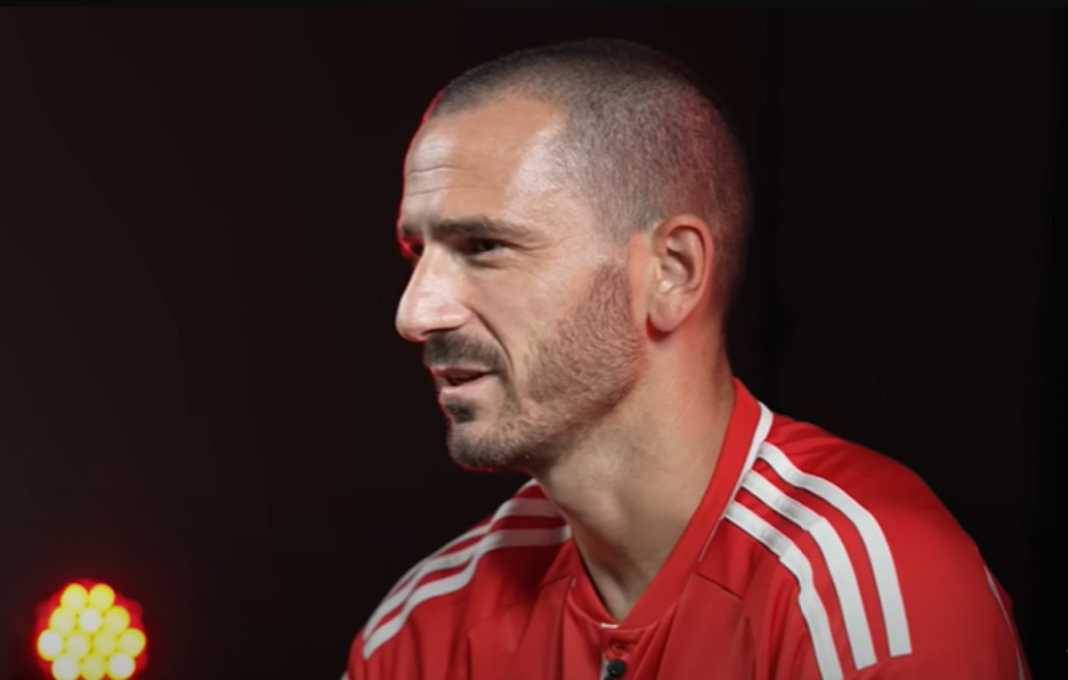 Leonardo Bonucci saat diperkenalkan sebagai pemain baru Union Berlin Leonardo Bonucci saat diperkenalkan sebagai pemain baru Union Berlin