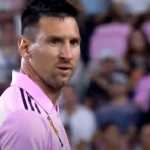 Lionel Messi saat bermain di laga Inter Miami vs Toronto