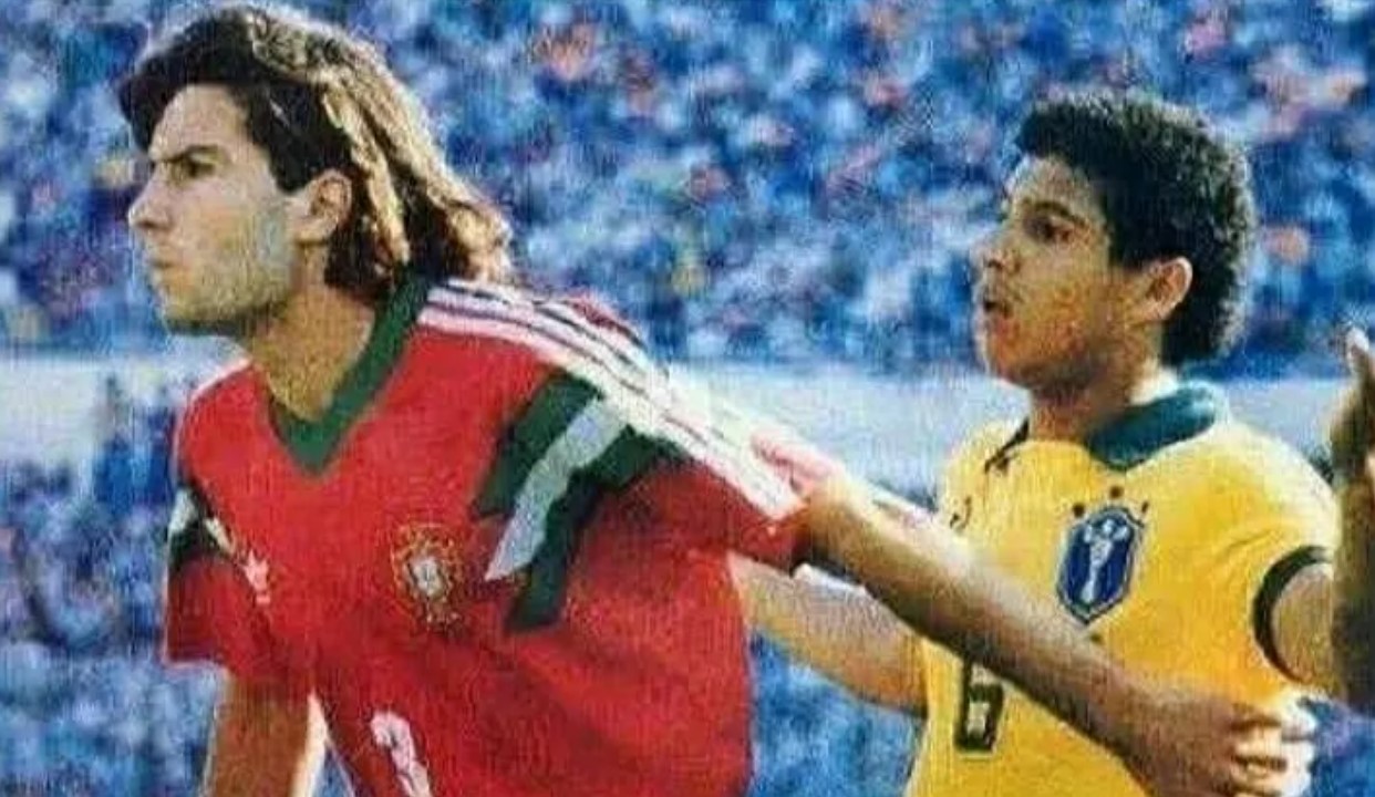 Luis Figo di Piala Dunia U-17 membela Portugal