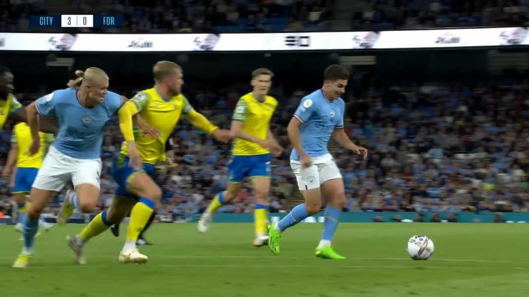 Man City kontra Nottingham Forest Nottingham Ulangi Strategi Kalahkan Blues, Cetak Gol Kontra Setan Merah