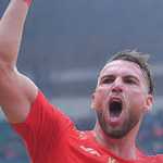 Marko Simic usai mencetak gol untuk Persija di Laga Melawan Persib - sumber foto X Liga1Match