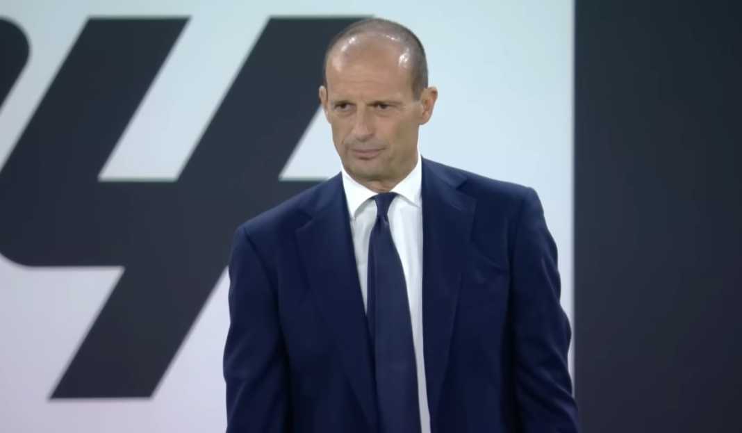 Massimiliano Allegri saat mendampingi skuad Juventus Gian Piero Gasperini Tanpa Dua Strikernya, Juventus Harap Lanjutkan Rekor Positif