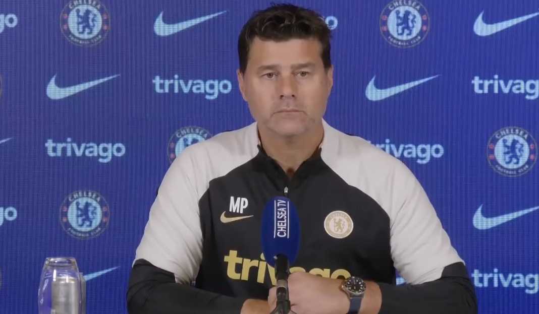 Mauricio Pochettino dalam konferensi pers Kembali ke Akar Masalah: Mauricio Pochettino Identifikasi Kurangnya Ketajaman Chelsea