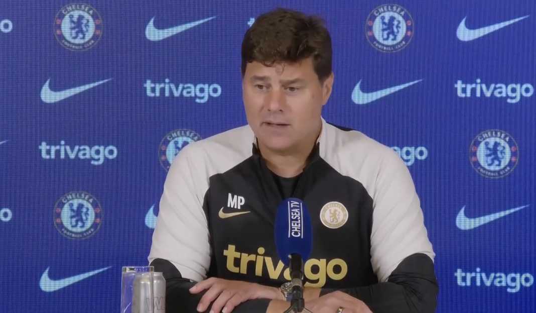 Mauricio Pochettino dalam konferensi pers Chelsea Terkini dari Pochettino: Situasi Cedera, Asa Chelsea, dan Hubungan dengan Emery