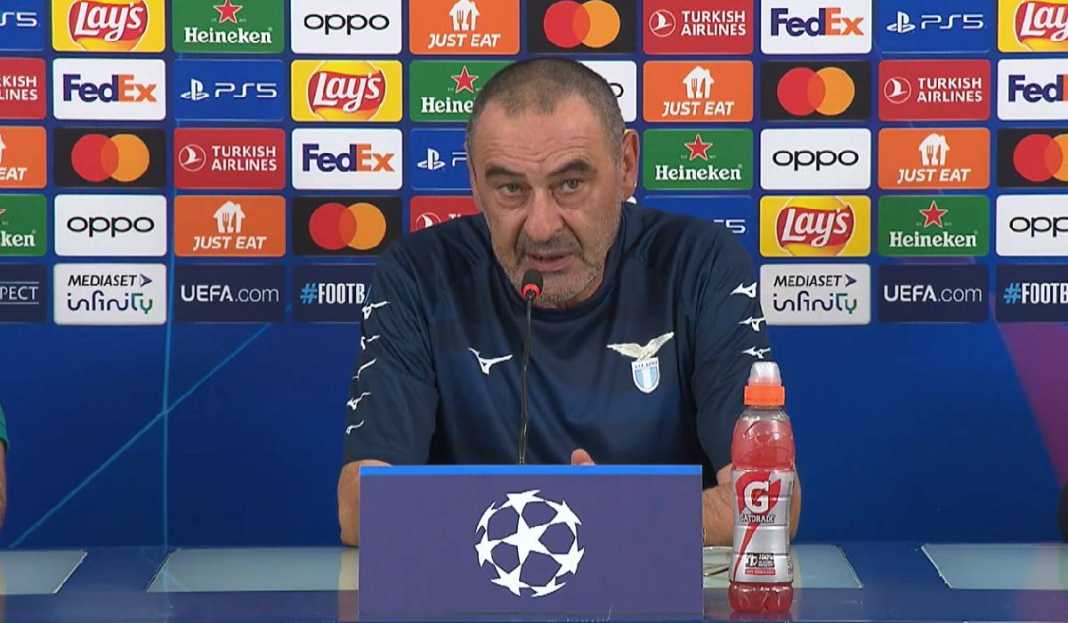 Maurizio Sarri Konferensi Pers Jelang Lazio Kontra Atletico Madrid Maurizio Sarri Tak Ingin Lazio Numpang Lewat di Liga Champions