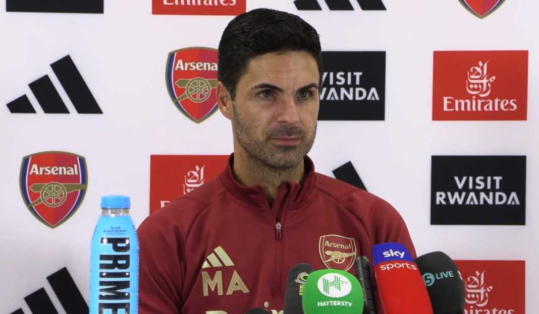 Mikel Arteta dalam konferensi pers pra pertandingan Arsenal Mikel Arteta Bicara Tentang Cedera, Rotasi Tim, dan Aspirasi Arsenal di Piala Liga