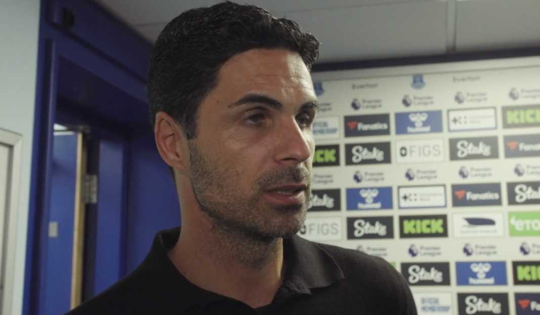 Mikel Arteta dalam wawancara usai pertandingan Dukungan Fans Arsenal yang Luar Biasa, Kemenangan Emosional di Goodison Park