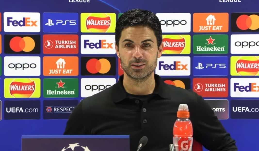 Mikel Arteta di konferensi pers Arsenal di Liga Champions Emosional dan Luar Biasa, Kembalinya Arsenal ke Liga Champions dengan Kemenangan