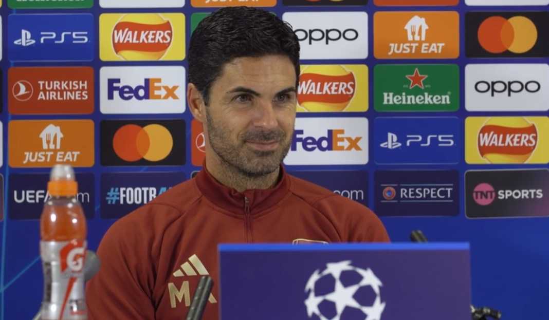 Mikel Arteta di konferensi pers Liga Champions Arsenal Bersiap untuk Comeback di Liga Champions, Mikel Arteta Ungkap Perasaannya