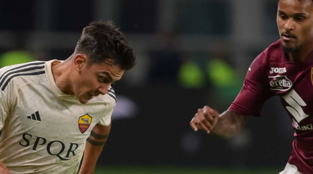 Paulo Dybala kontra Torino Roma Gagal Jaga Rangkaian Tiga Kemenangan atas Torino