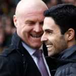 Pelatih Everton, Sean Dyche dan pelatih Arsenal, Mikel Arteta