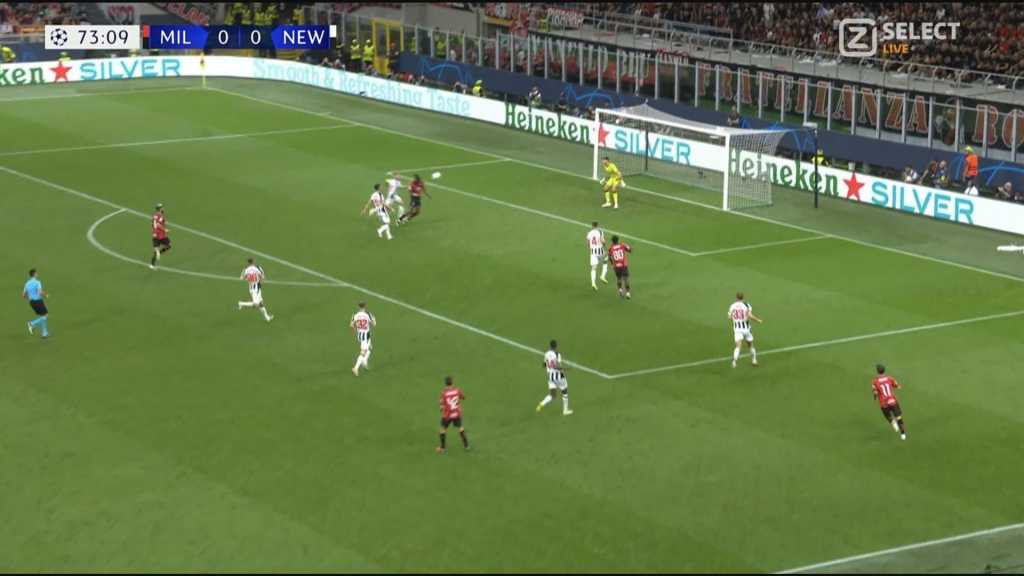 Milan Dibuat Frustrasi Newcastle, Hanya Satu Poin Liga Champions