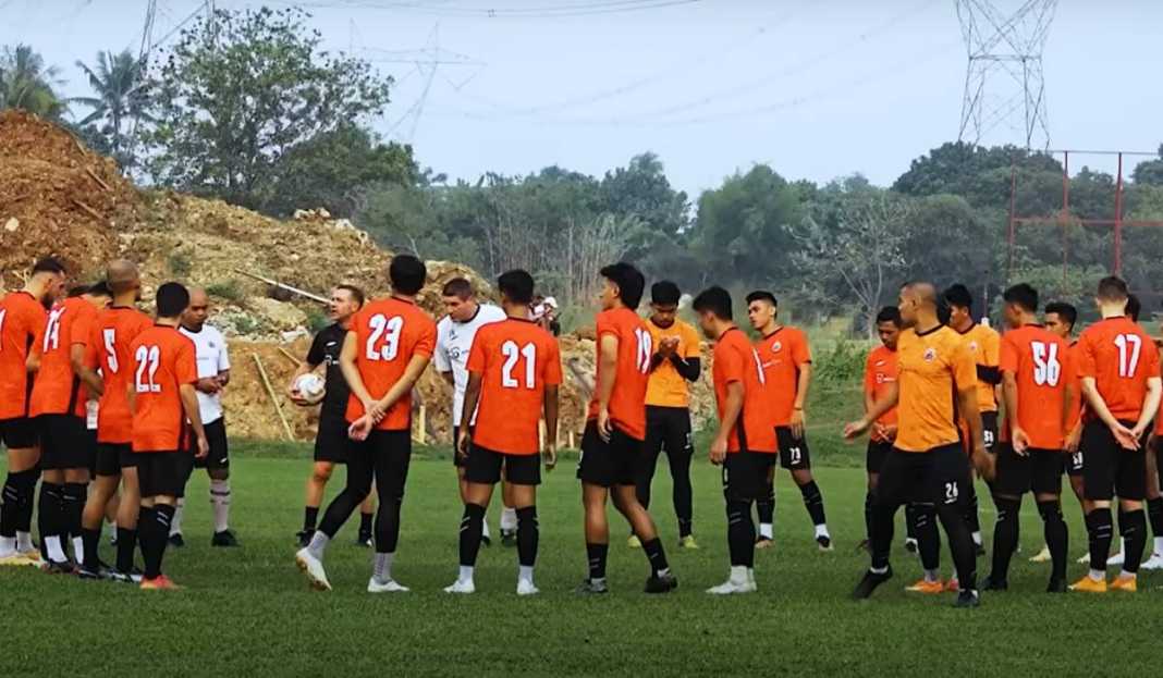 Pemain Persija Jakarta Latihan Belum Menang, Tren Buruk Persija Jakarta Harus Segera Diakhiri