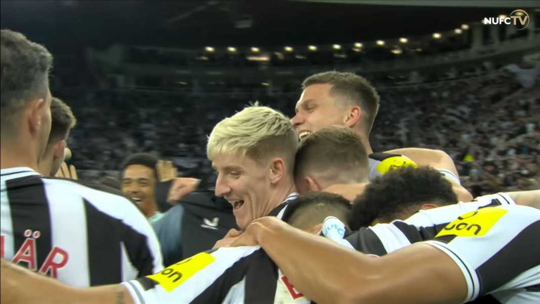 Perayaan Newcastle United usai lolos UCL Bagian dari Usaha Menjegal Klub Pangeran Arab di Liga Champions