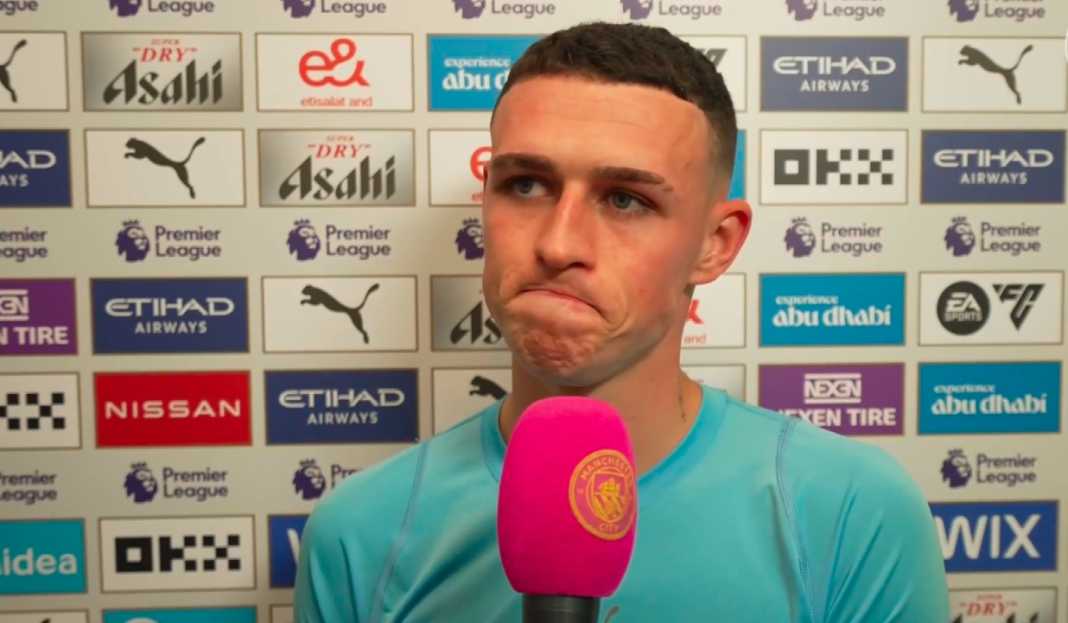 Phil Foden dalam wawancara usai pertandingan Sukses 100 Persen Manchester City di Liga Inggris: Phil Foden Ungkap Kunci Kemenangan