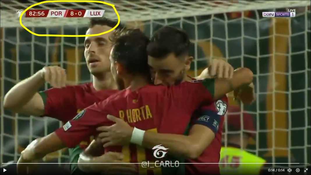 Portugal menang delapan gol No CR7, Portugal 4 Gol Babak Pertama Melalui Dua Goncalo, 4 Gol Paruh Kedua