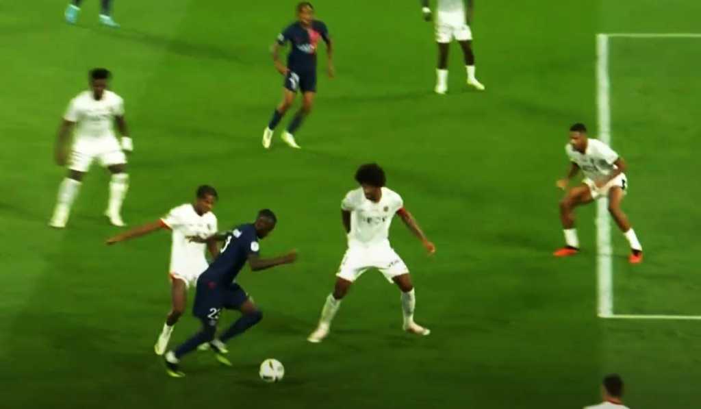 Debut di Laga PSG vs Nice, Randal Kolo Muani Sumbang Assist