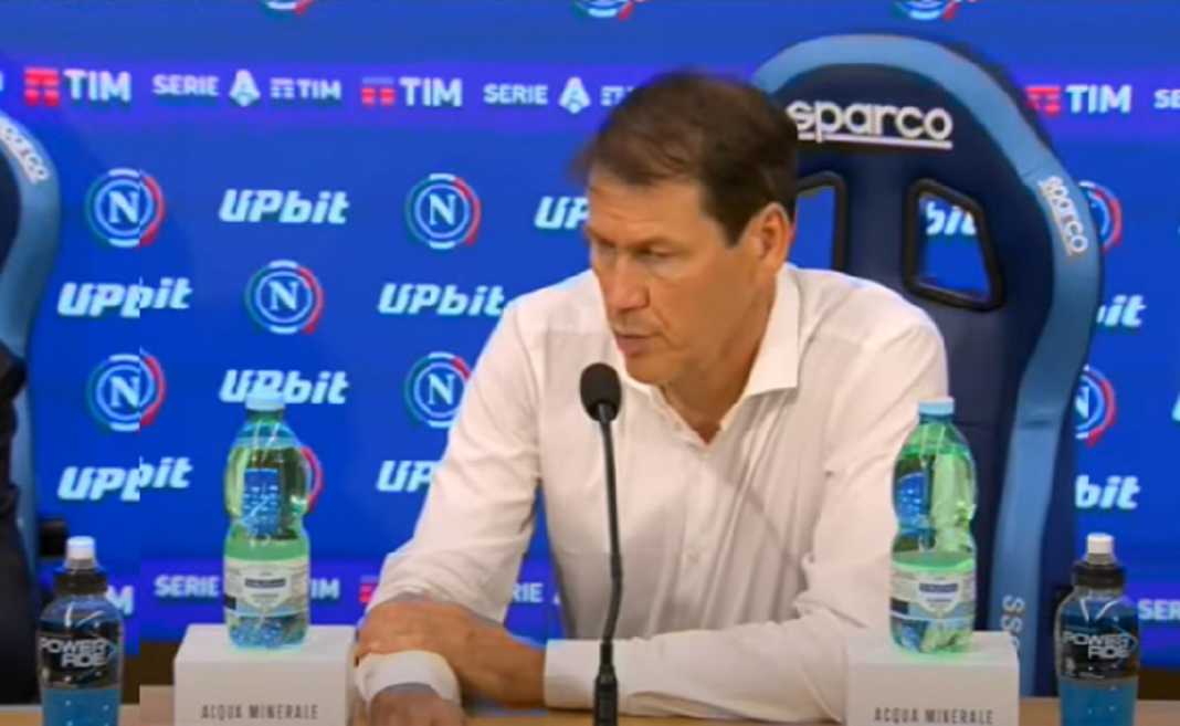 Rudi Garcia usai laga Napoli vs Lazio Rudi Garcia usai laga Napoli vs Lazio