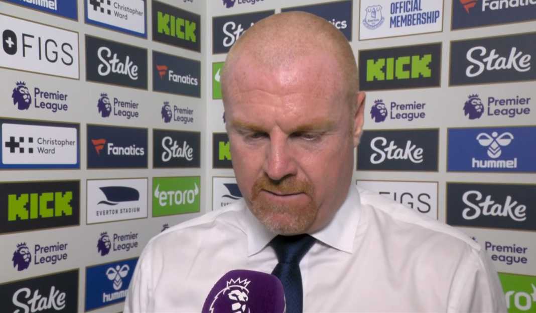 Sean Dyche berbicara tentang kekalahan Everton Analisis Kinerja Everton Menurut Sean Dyche Pasca Kekalahan dari The Gunners
