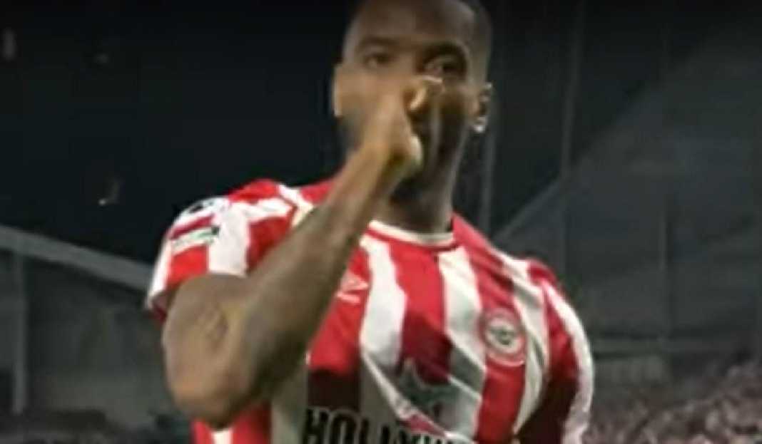 Selebrasi Ivan Toney Ivan Toney Didekati klub Top, Pelatih Brentford Pilih Cuek