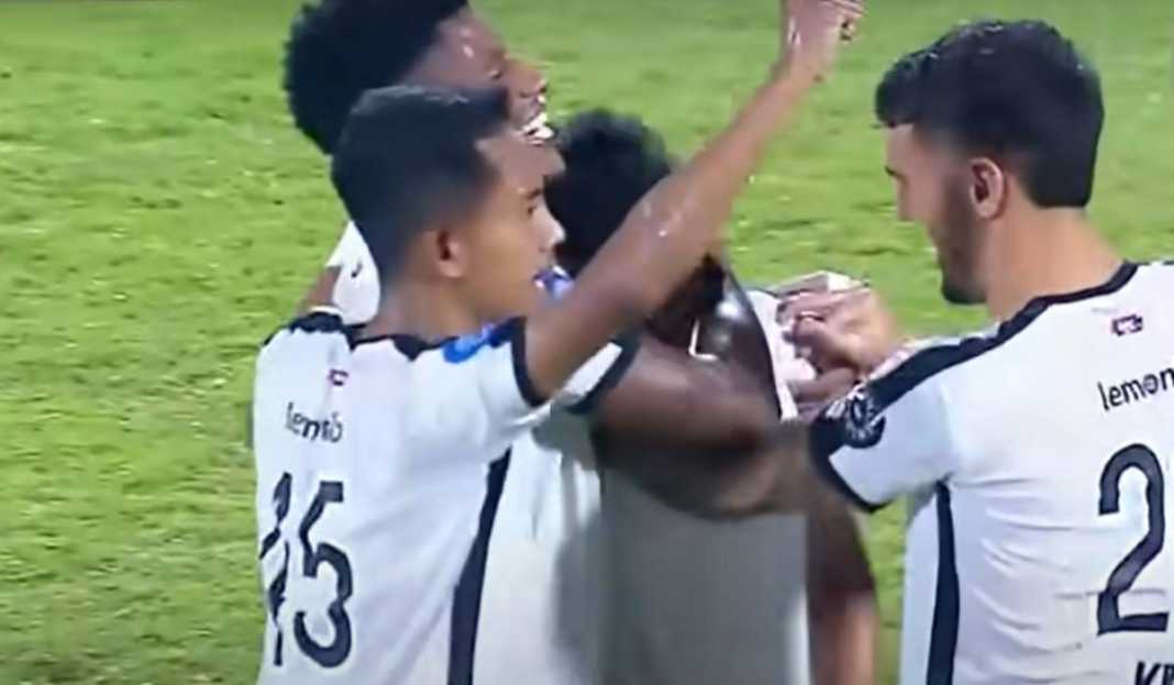 Selebrasi Pemain RANusantaraNS FC Prediksi RANS Nusantara FC vs Persik Kediri di Liga 1