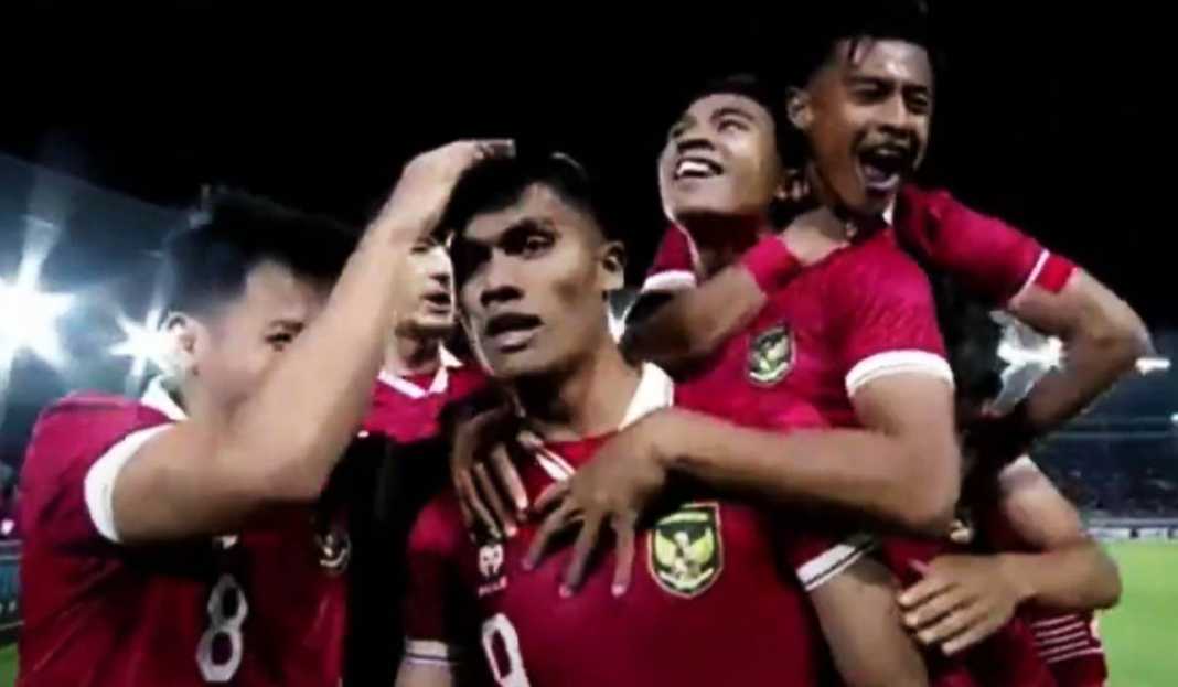 Selebrasi Pemain Timnas IndonesiaU-3 Kontra Taiwan Pesan Rio Fahmi Usai Timnas Indonesia U-23 Pesta Gol ke Gawang Chinese Taipei