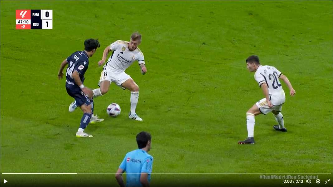 Real Madrid Menang Tapi Kehormatan Toni Kroos Dilecehkan Take Kubo