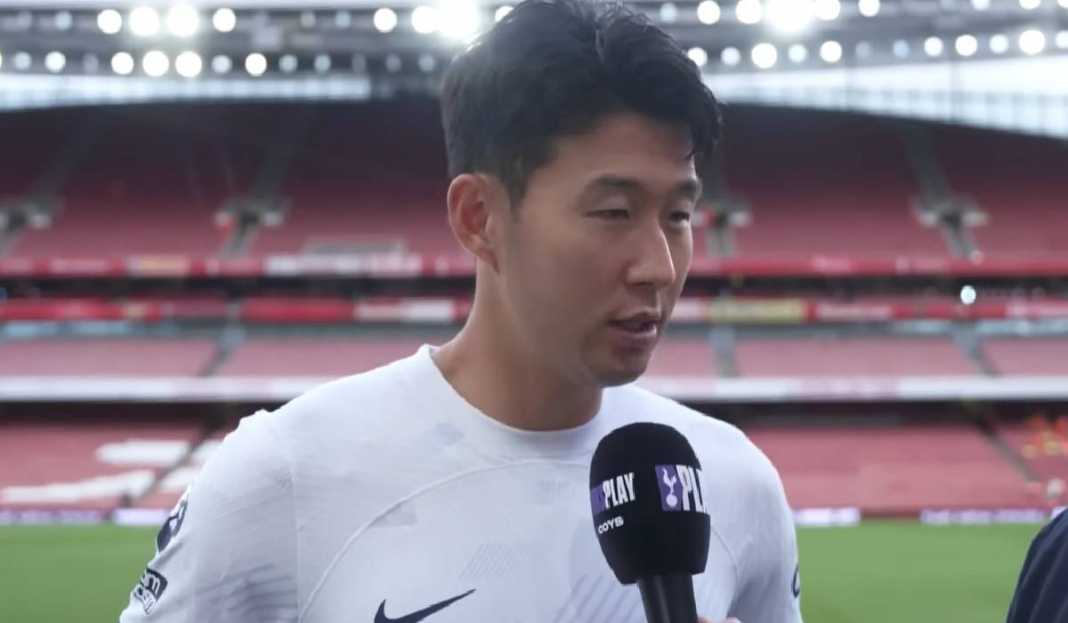 Wawancara Son Heung-Min Son Heung-Min Puas dengan Penampilan Tottenham Hotspur Kontra The Gunners