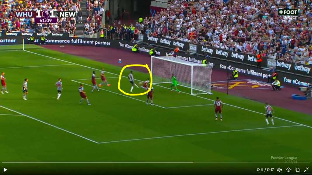 Alexander Isak brace ke gawang West Ham Newcastle United Berupaya Mencekik The Hammers, Tapi Tuan Rumah Melawan Balik