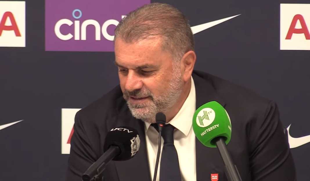 Ange Postecoglou dalam konferensi pers Tottenham Hotspur Ange Postecoglou Membahas VAR, Kartu Merah, dan Kemenangan Atas Liverpool