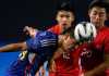 Babak final canag sepak bola Asian Games 2023 akan mempertemukan timnas Korea Selatan vs Jepang