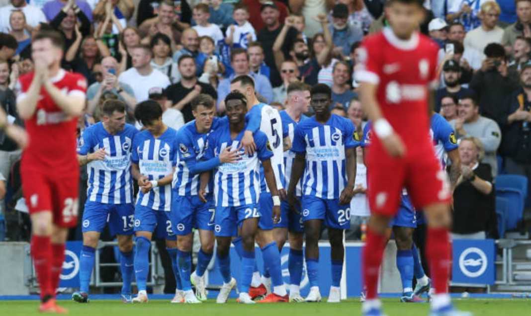Brighton gagalkan mimpi Liverpool untuk bangkit Brighton gagalkan mimpi Liverpool untuk bangkit