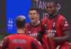 Christian Pulisic Usai Mencetak Gol untuk Milan vs Lazio