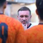 Coach Thomas Doll dalam latihan Persija Jakarta jelang menjamu Barito Putera