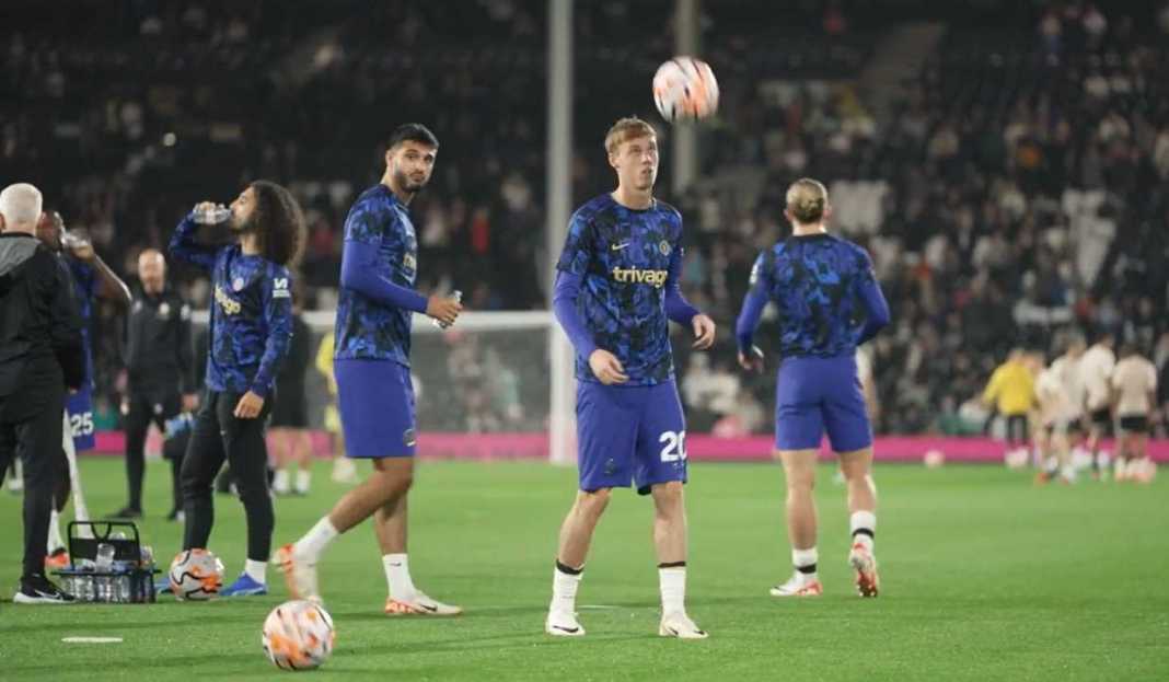 Cole Palmer, Armando Broja dan rekan-rekannya sedang berlatih Perkembangan Situasi Cedera Pemain Kunci Chelsea dan Perkiraan Waktu Kembalinya